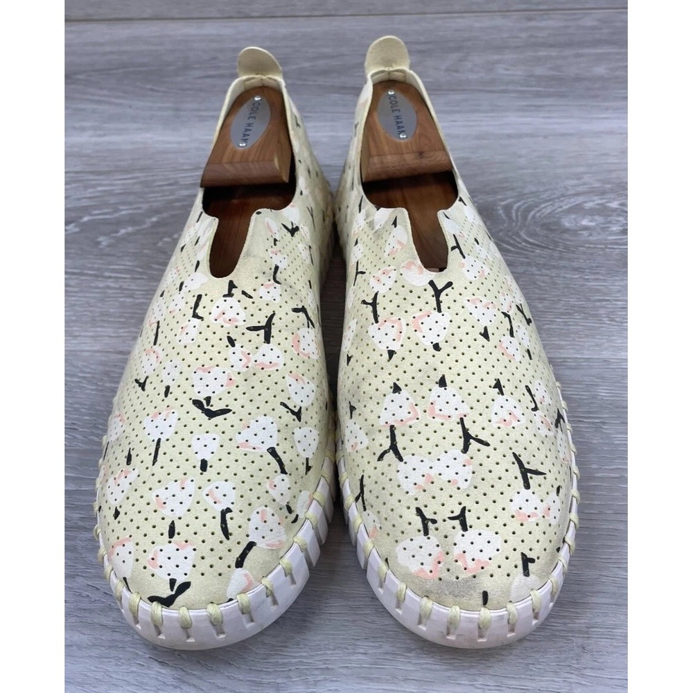 Ilse Jacobsen Tulip Women's Sneaker Running Flat‎ 8 Green Floral Athletic Shoes - Picture 3 of 12